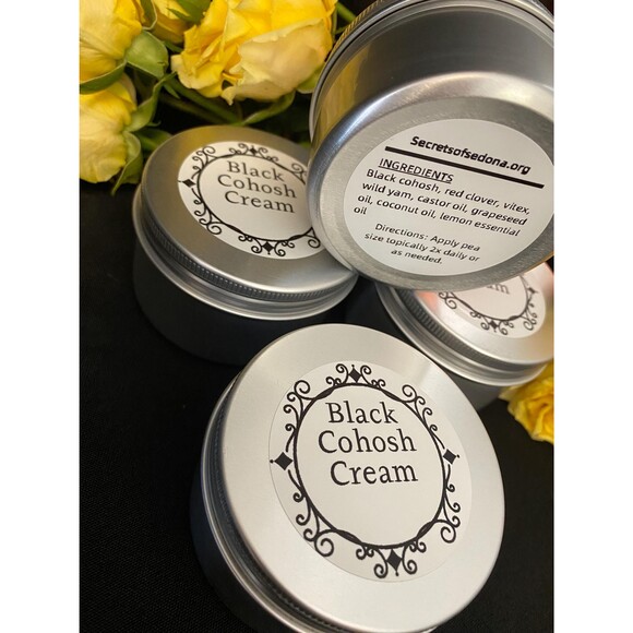 Black Cohosh Cream with Wild Yam, Vitex - Picture 5 of 9